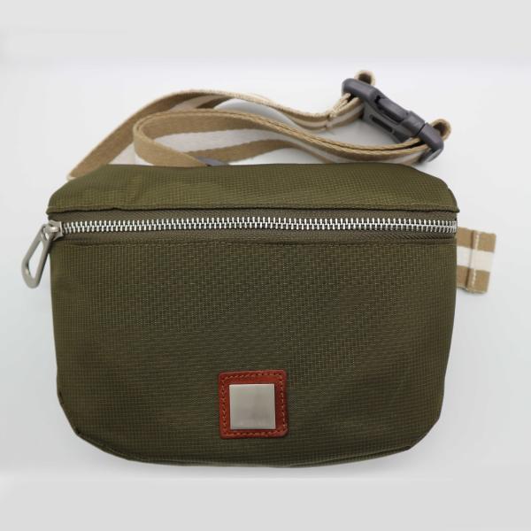 Fanny Pack Custom Logo Printed Men Women Travel Nylon Waist Bag Cross Body Belt Bag