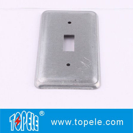 TOPELE 20C5 Оцинкованная стальная прямоугольная плоская пустая крышка переключателя устройства для переключателя