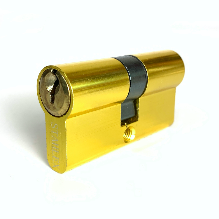 60mm Aluminium Door Lock Cylinder Double Open Euro Lock Cylinders Customized