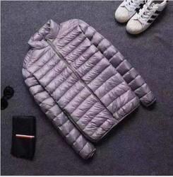 Nylon Hooded Duck Feather Jacket Winter Bubble Puff Filled Down Jackets