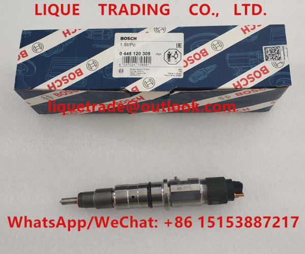 BOSCH Common Rail Injector 0445120305 , 0445 120 305 , 0 445 120 305, 5268436 , 6746-11-3100 , 6746113100