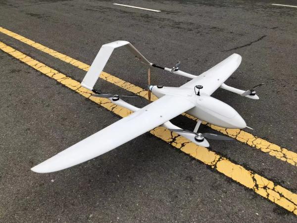 New VTOL Drone 240Mins Endurance 250Km Range 2.5M Wingspan Mapping and Surveillance