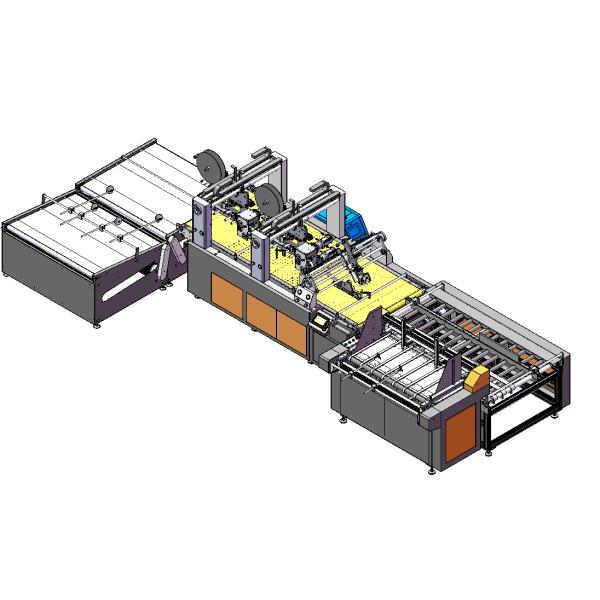 Скорость 18KW машины 100m/Min Gluer папки рифленой коробки автоматическая