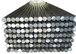 Large Diameter Alloy Aluminium Round Bar , Solid Aluminum Rod Silvery