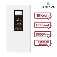58Batería de litio de.4V 200Ah 100Ah 48V Batería solar de 15kwh Construida en BMS RS485/RS232/CAN