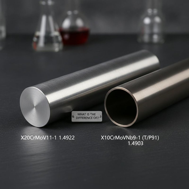 Heat Resistant Stainless Steel Pipe X20CrMoV11-1 1.4922 and X10CrMoVNb9-1 (T/P91) 1.4903 Seamless for Boiler Applications