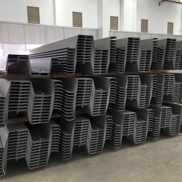12m Cold Formed Steel Sheet Piling Pile U Shape For Construction
