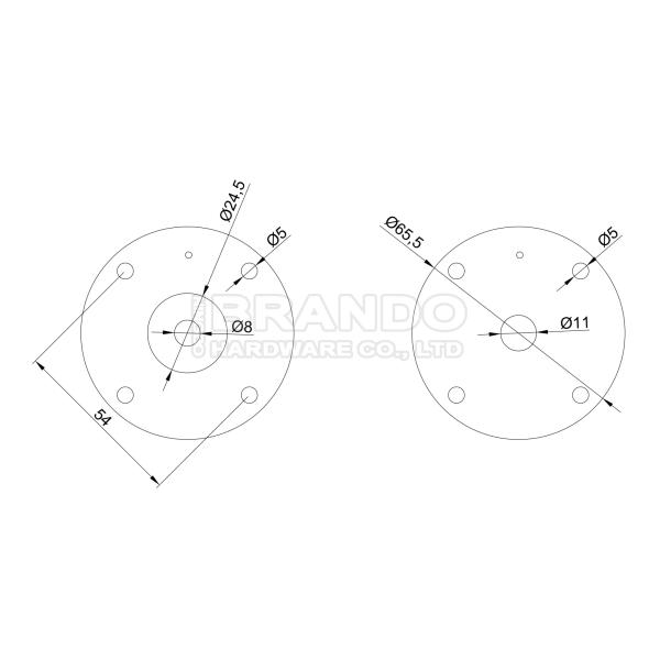 Наборы диафрагмы серии ДМФ всеобщие для нитрила места НБР нейлона пневматического привода клапана воздуха сборника пыли