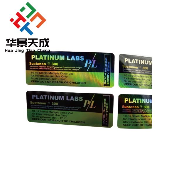 Полноцветная бутылка наклейка наклейки толщиной 2,5 миллиметра для высоких потребностей в маркировке