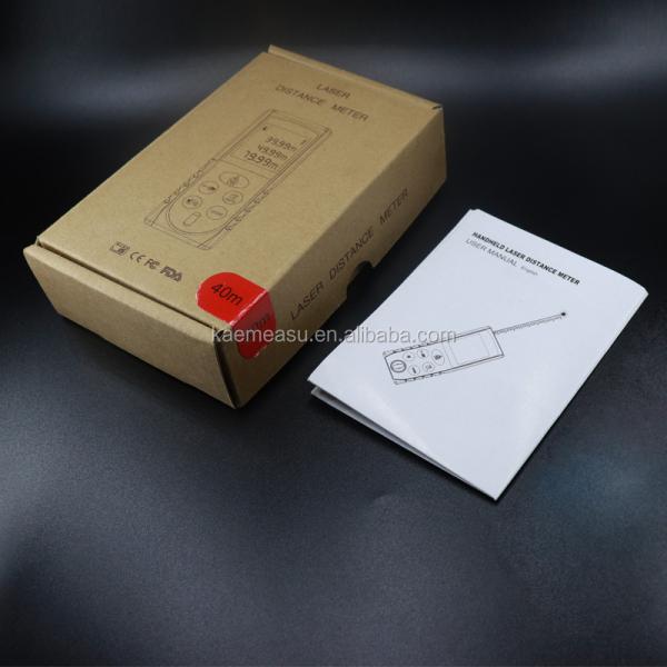 Handheld Laser Distance Meter Electric Distance Measuring Equipment Mini Portable Digital Laser Rangefinders 0.05-120m