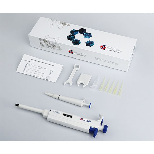 20-200μL Manual Adjustable Pipette Laboratory Micropipette Single Channel Pipettor