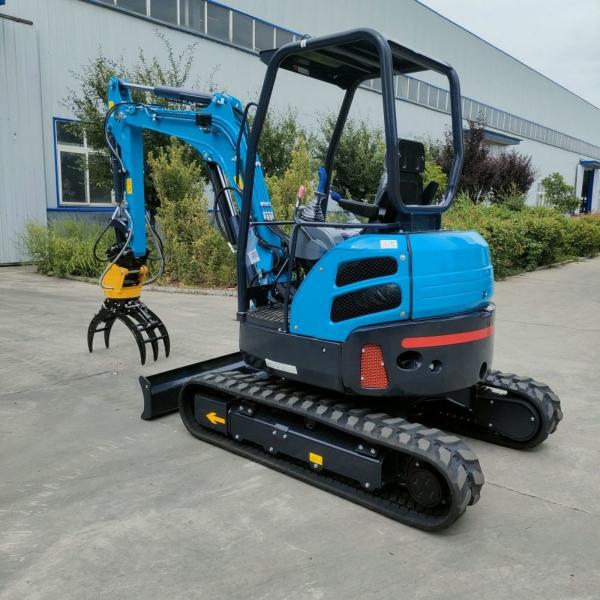 Adjustable Speed Mini Crawler Excavator 3.5 Tonne Mini Digger For Garden