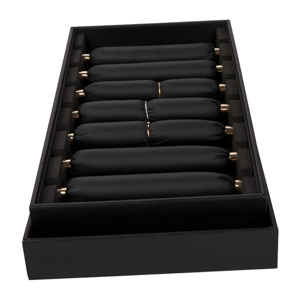 Various Stackable Jewelry Organizer , High Grade Pu Leather Ring Display Box