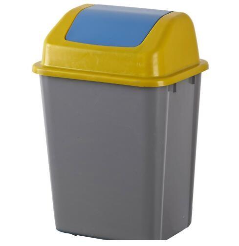 30L Decorative Kitchen Trash Cans Food Grade Indoor 610*410*320mm For Office