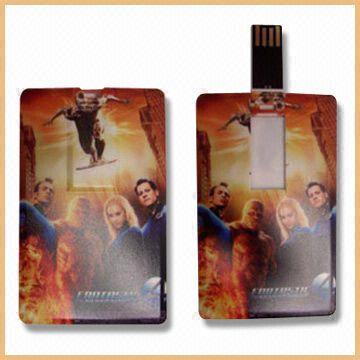 Memoria USB retractable AT-045C de la tarjeta de crédito
