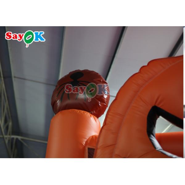 Замок прыжка хеллоуина тыквы раздувной со скольжением раздувным Combos для партии