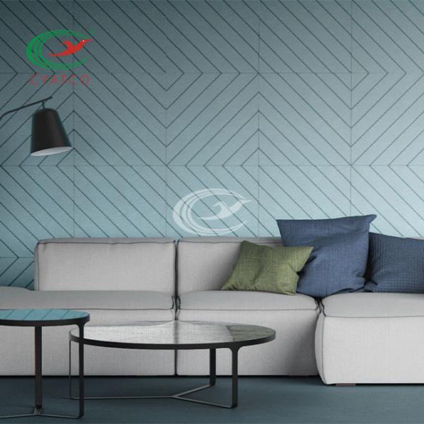 Fire Retardant Felt Wall Panels Multi Purpose Acoustic