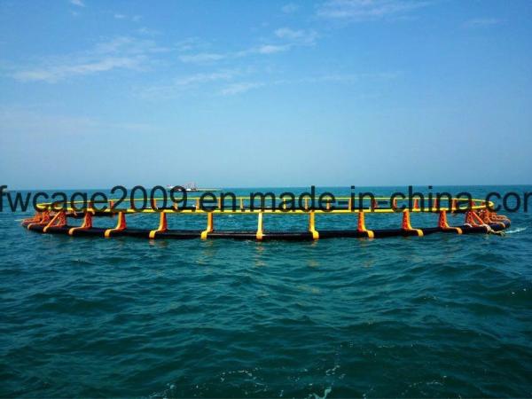 Deepsea Aquaculture Fish Farming Cage with Floating Pipe 200mm/450mm/500mm