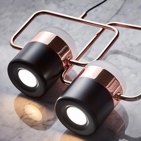 Современный дешевый шкентель освещает лампу белого цвета черноты золота СИД привесную