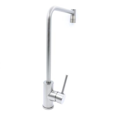 Modern Stainless Steel Brushed Pull Out Kitchen Faucet Deck Mounted