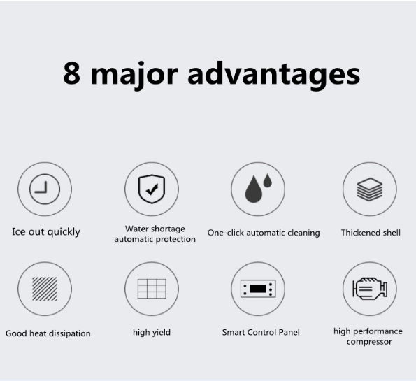 316L Stainless Steel Flake Ice Evaporator Machine Industrial Ice Making Machine 50 Ton