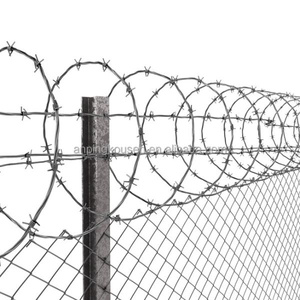 Электрический забор безопасности периметра аэропорта с тепловой обработкой и водонепроницаемой конструкцией