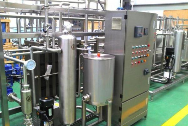 304 Stainless Steel Commercial Plate Pasteurizer For Milk Beverage
