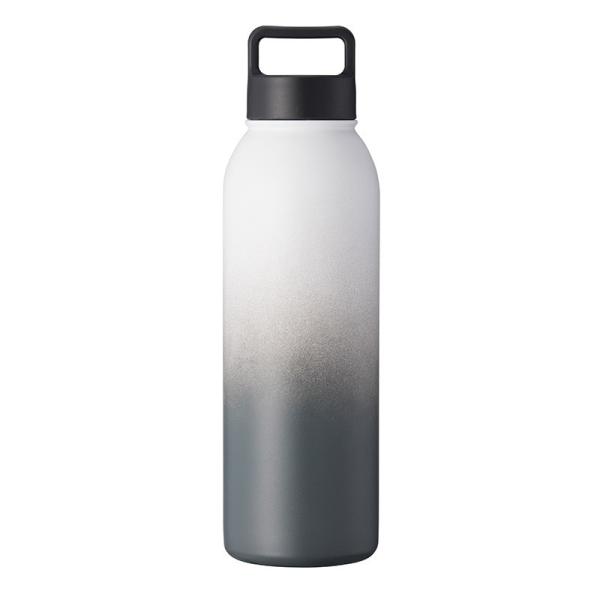 Printing Double Wall Stainless Steel Thermos Bottle Gradient Unique Color Design