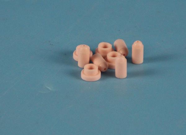 Pink Color Dry Pressing Al2O3 Ceramic Spray Nozzles