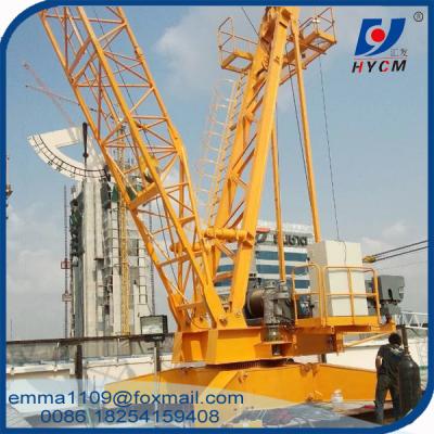 3 toneladas QD1515 Luffing Derrick Crane Elevação Edifícios Materiais Máquinas