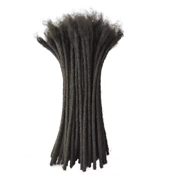 Human Hair Extention Dreadlocks Style with Curly Ends Black Hair Style Dreadlocks