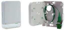 FTTH Indoor Fiber Optic Termination Box Floor Mounted Or Wall Mounted