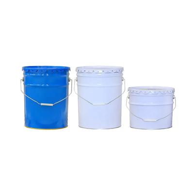 25L Tight Sealable Heavy Duty Steel Oil Tinplate Pails 5 Gallon Steel Bucket
