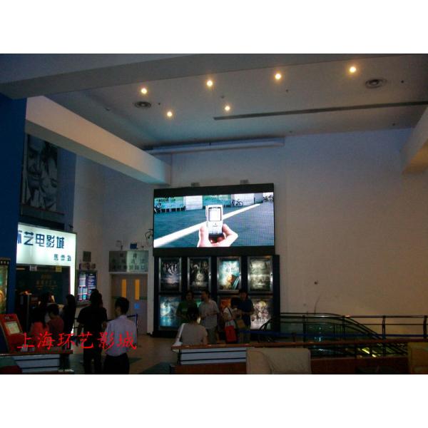 High Density P4 Indoor Advertising LED Display / SMD LED video wall For Cinema Advertising