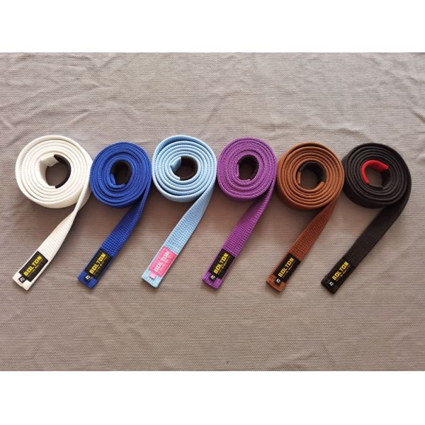 Training Premium Jiu Jitsu Belt 100% Cotton Light Weight Origin Gi Belt