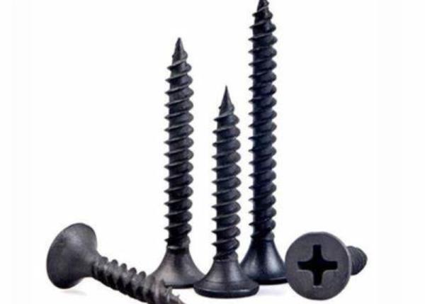 Black Carbon Steel Oxide Phillips Cross Head Tapping Screws Grade 4.8 C1045 DIN 968