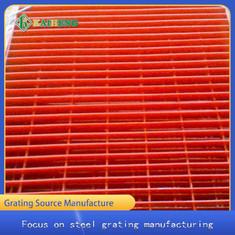 Heat Resistant Insulated Painted Steel Metal Grating For Industrial