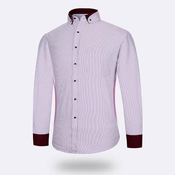 Personalization Custom Fit Dress Shirts Low Temperature Ironing Anti Shrink