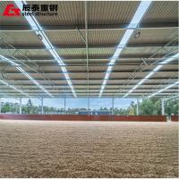 Edificio de granja de caballos prefabricado de acero H-Beam Diseño personalizado