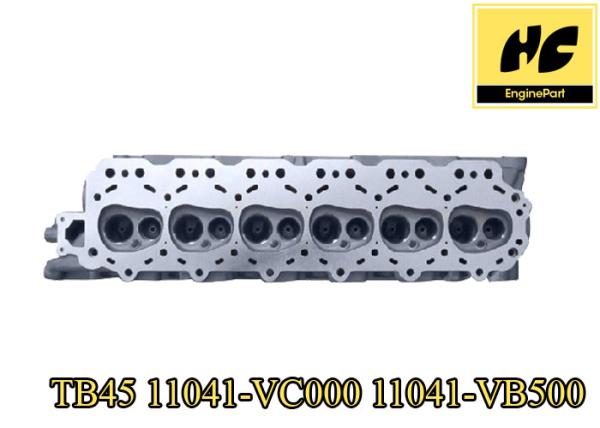 TB45 11041-VC000T / 11041-VB500 Nissan Cylinder Head / Aluminium Cylinder Head 12 Months Warranty