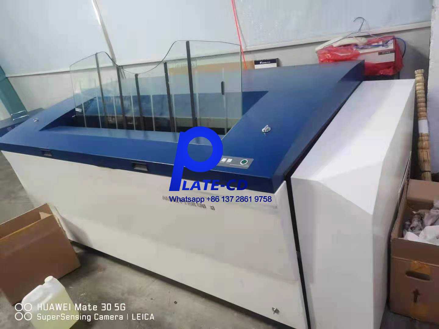Новый/используемый восходящий поток теплого воздуха CTP Platesetter машины делать плиты 0.15-0.3mm CTCP