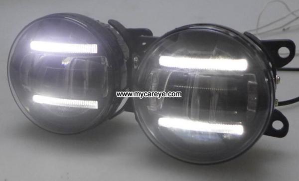 Citroen Jumpy car front fog lamp replace LED daytime running lights DRL