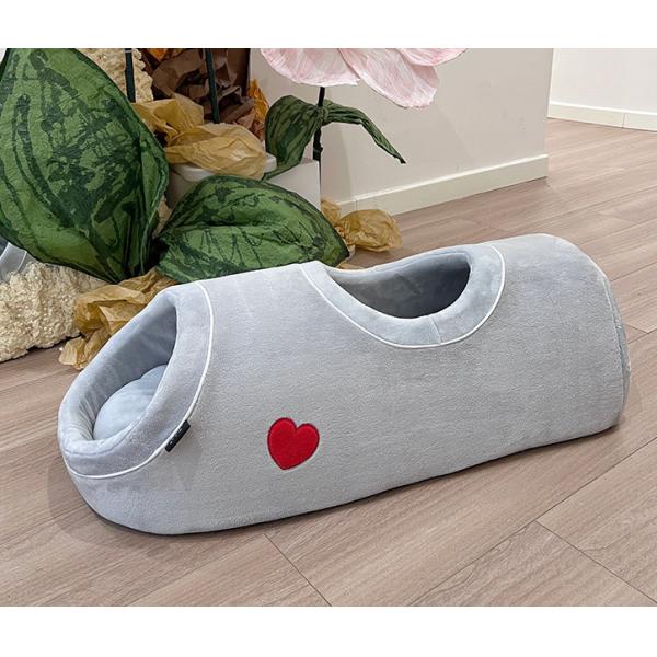 Кровать тоннеля для котов с центральной циновкой для котенка, кота, щенка