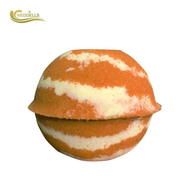 Colored Natural Ingredient Essential Oil CBD Bath Bomb Sls Free Eco Friendly
