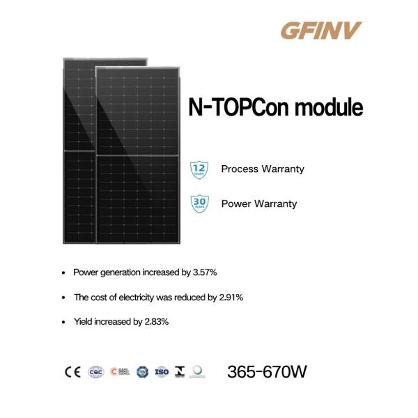 Monocrystalline Photovoltaic Solar Panels with Pole Mounting CQC Certified