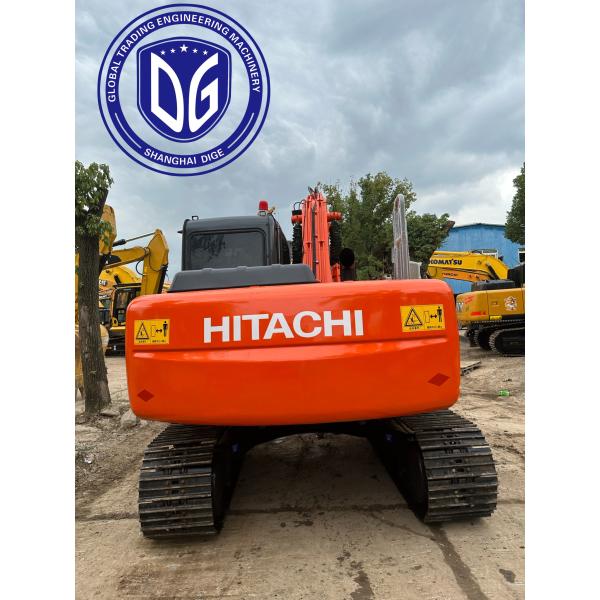 Использованный Hitachi ZX120 12 тонн экскаватор с хорошей сцеплением и тягой
