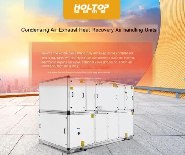 Holtop modular Condensing Exhaust Heat Recovery Air Handling Equipment