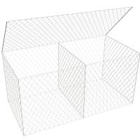 O HDG torcido dobro galvanizou 8x10cm as cestas de Gabion que apedrejam gaiolas enchidas do fio