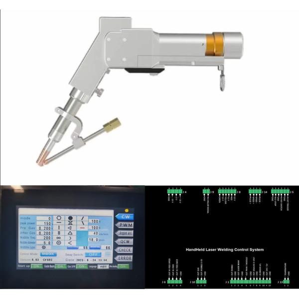 Ручная лазерная сварочная головка из волоконной лазерной сварочной машины с различной формой выхода лазерного луча