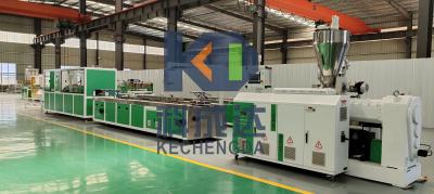 wpc composite decking Pe PVC WPC Panel Production wood floor deck making machine WPC PVC dooor cover production line